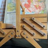 Worker drink sewing Scandinavian feet compass