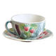 Large St Clément barbotine breakfast/chocolate mug