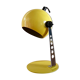 Lampe boule chrome et métal jaune