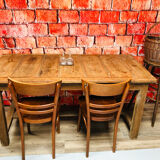 Old oak farmhouse table