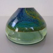 Maltese glass ashtray from Mdina, 1960s