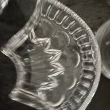 Crystal serving dish
