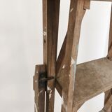 Wooden painter's stepladder