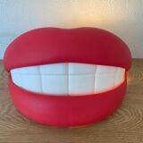 Lampe applique flabb ikea v0107 années 90 vintage pop art lèvres dent réglable