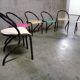 Série de 6 chaises enfant style Hitier - Vintage 1940 1950