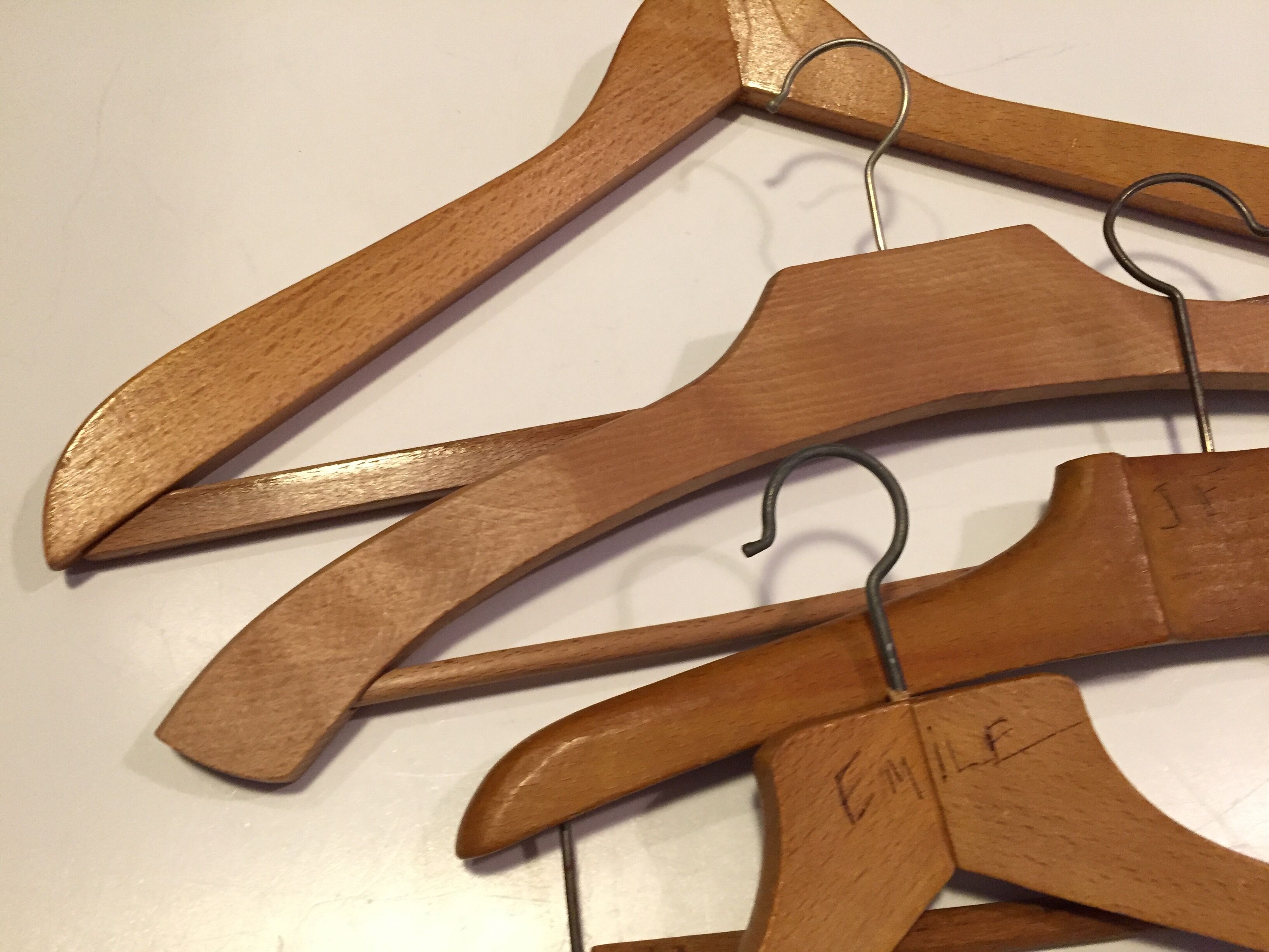 Set of 4 vintage emilie wooden circles – jf