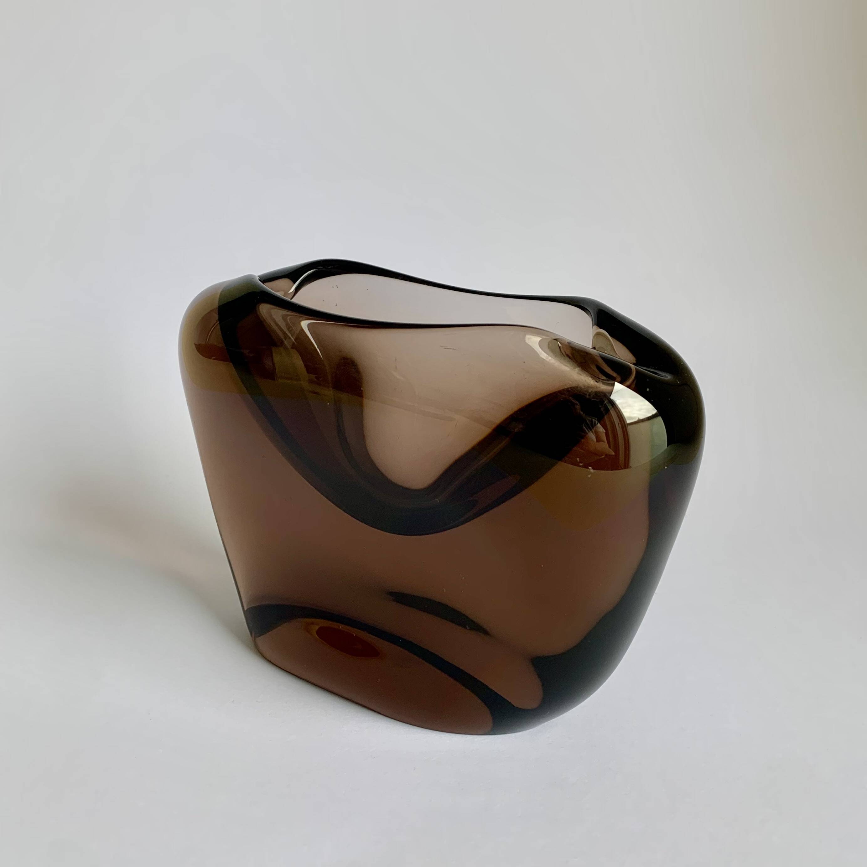 Vintage Mid-Century Art Glass by Miroslav Klinger, 1960s