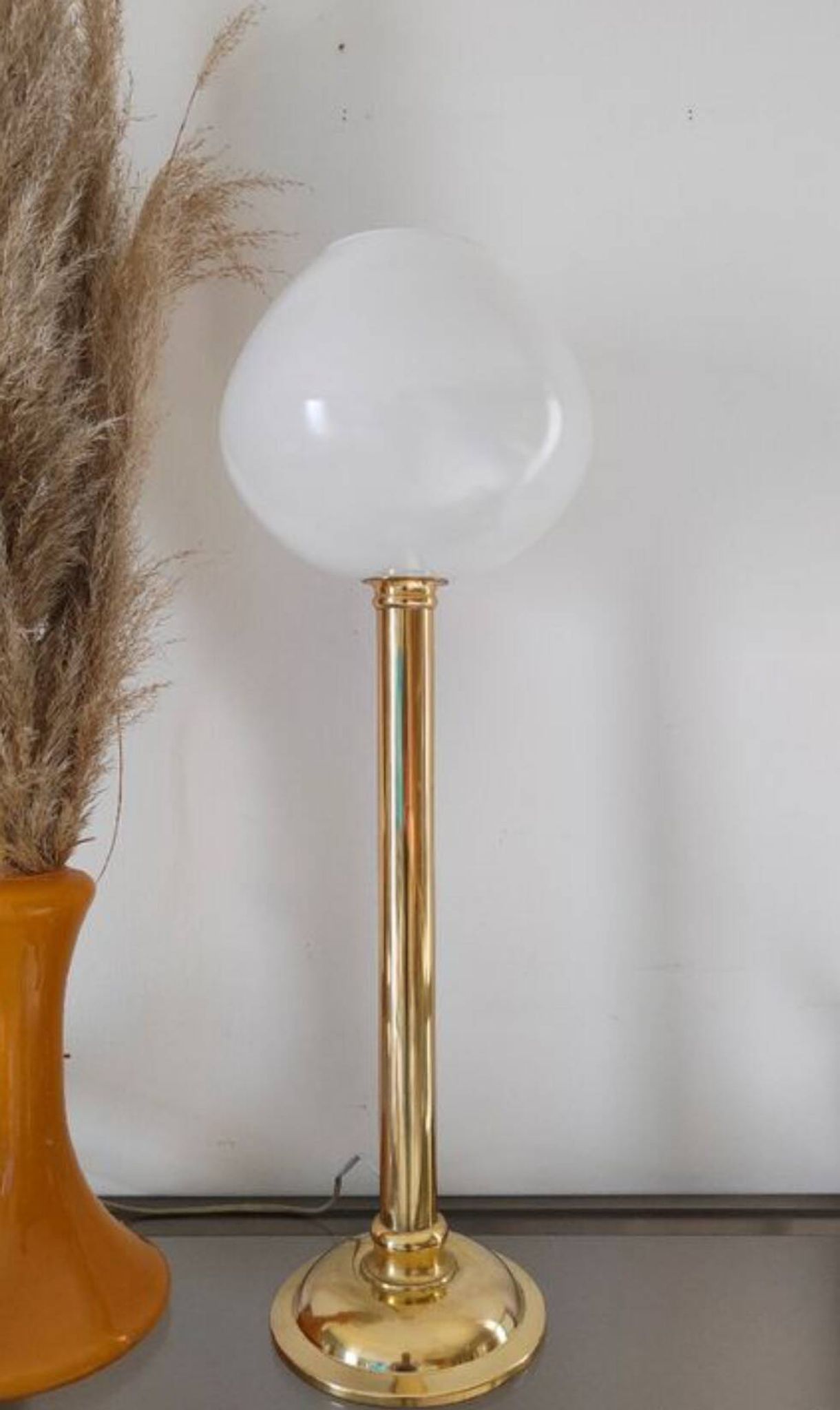 Vintage brass lamp 1960
