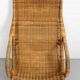 Mid Century Wicker Lounge Chair by Dirk van Sliedregt for Jonker Brothers, 1960s