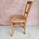 Duo of bistro chairs