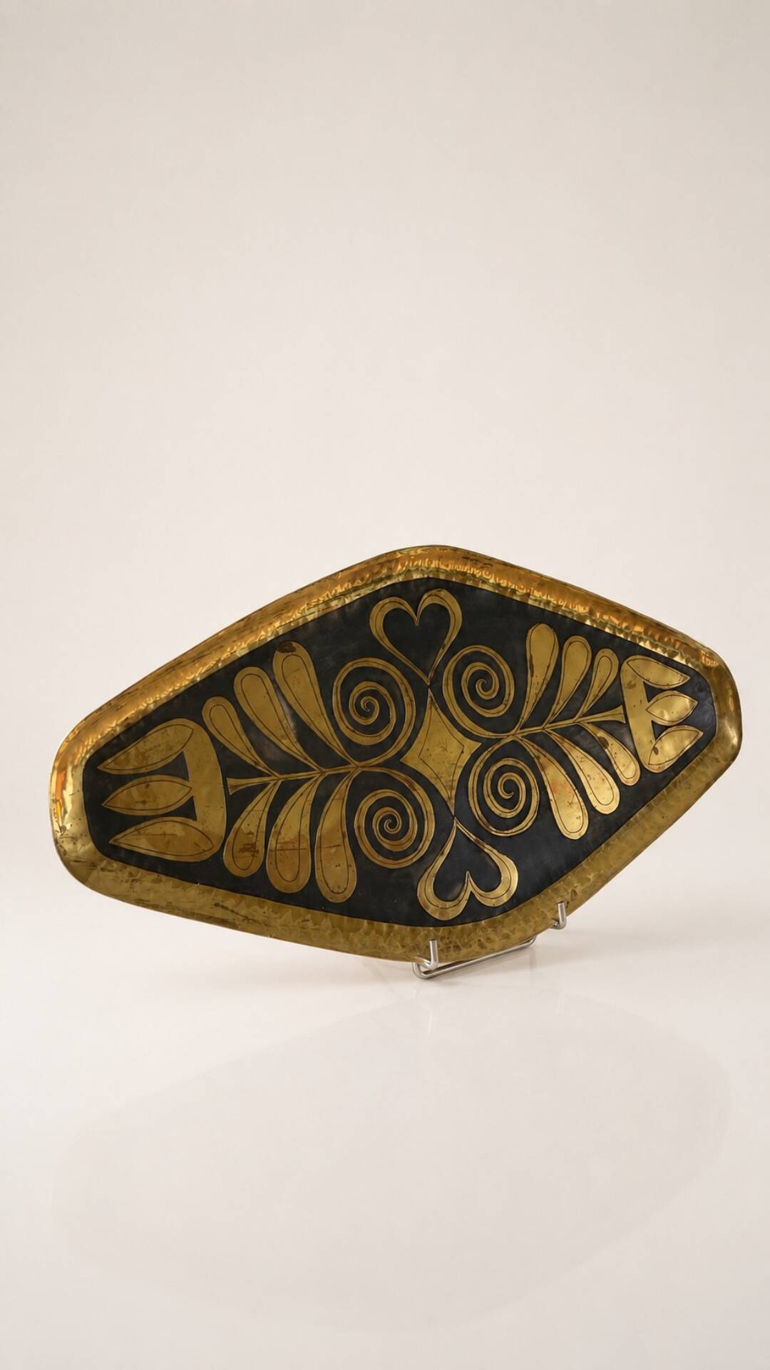 Decorative plate Willy Steinlin Switzerland 1960