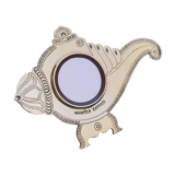 Metal Mirror Aranmula Conchu with back stand model