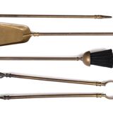 5 piece Brass Fireplace set England