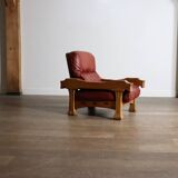 Hussar lounge chair by Luciano Frigerio, Italy 1970s