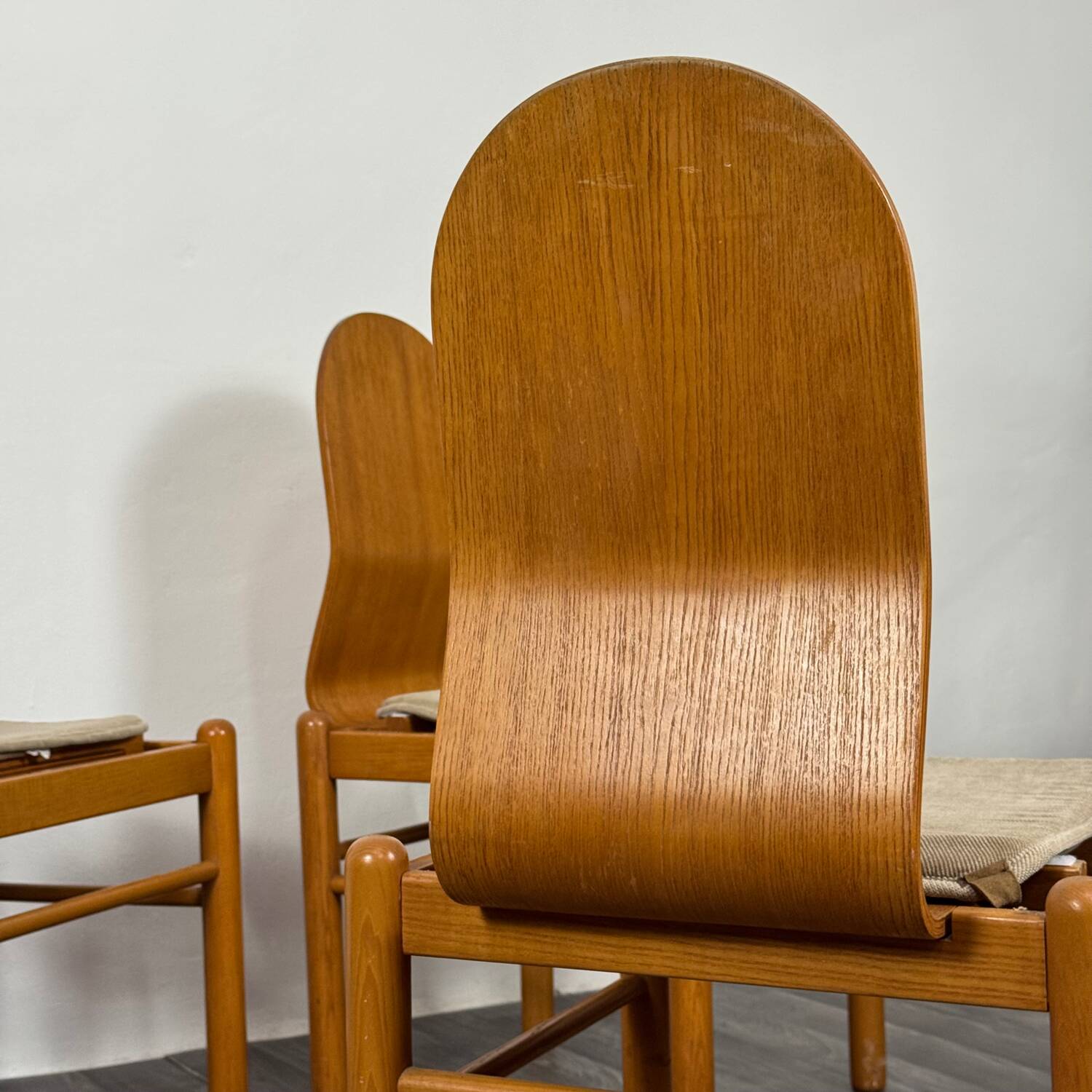 Set Di 4 Sedie Da Pranzo Design Mid Century Scandinavo Anni 70