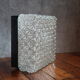 Glass square ceiling light by Erco 1970