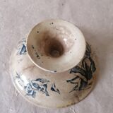 antique compote dish with floral decoration, diameter 21 cm
