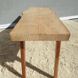 Raw design coffee table with compass legs