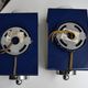 Pair of vintage sconces 70s Delmas