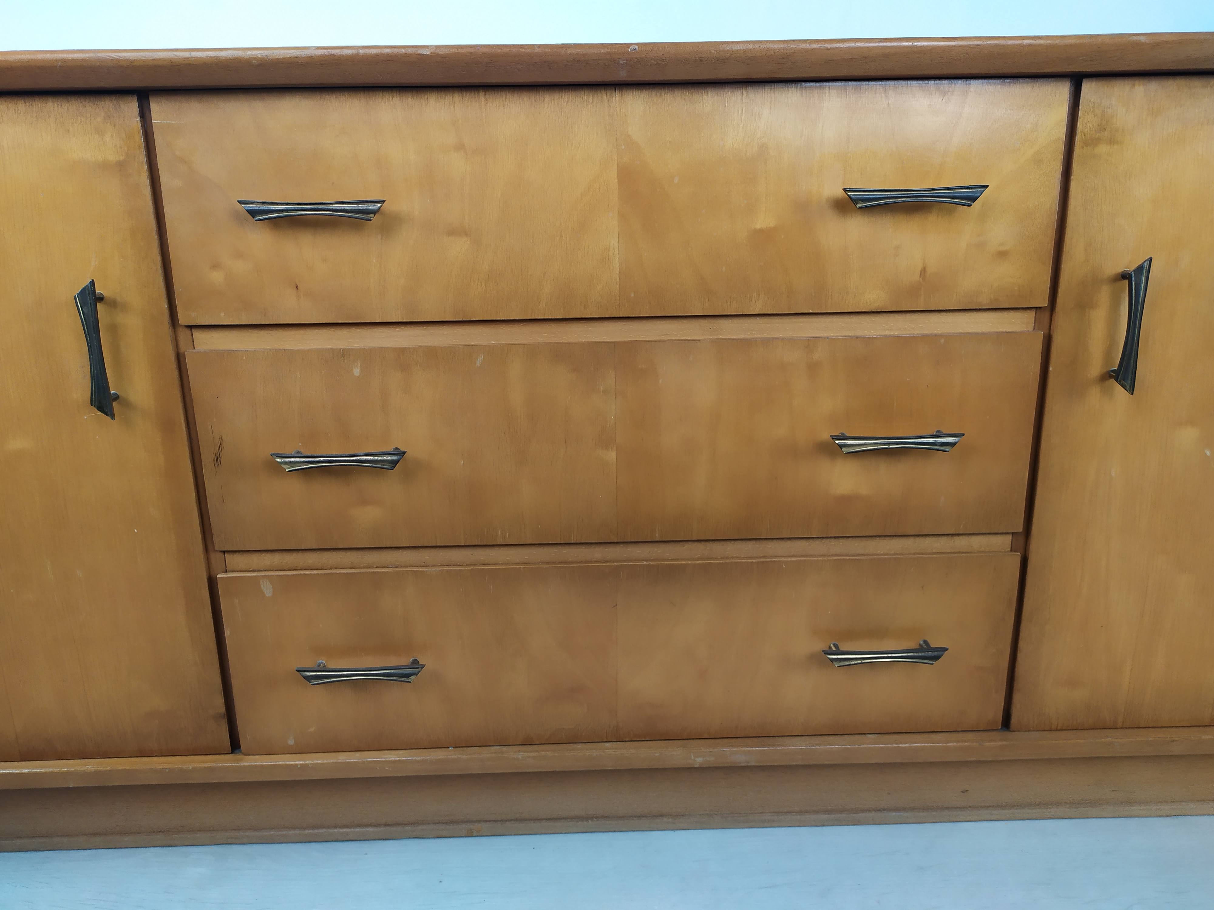 Vintage TV cabinet sideboard