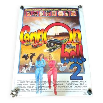Affiche de film Cannon ball 2, 120 x 160 cm
