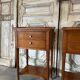 Paire de chevets de style Directoire en merisier, 20e siècle