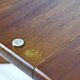 Midcentury Danish Extending Round Teak Table by Skovby. Vintage Modern / Scandinavian Style /Retro.