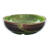 Provençal green artisanal salad bowl