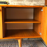 Vintage Scandinavian teak sideboard, 1970.