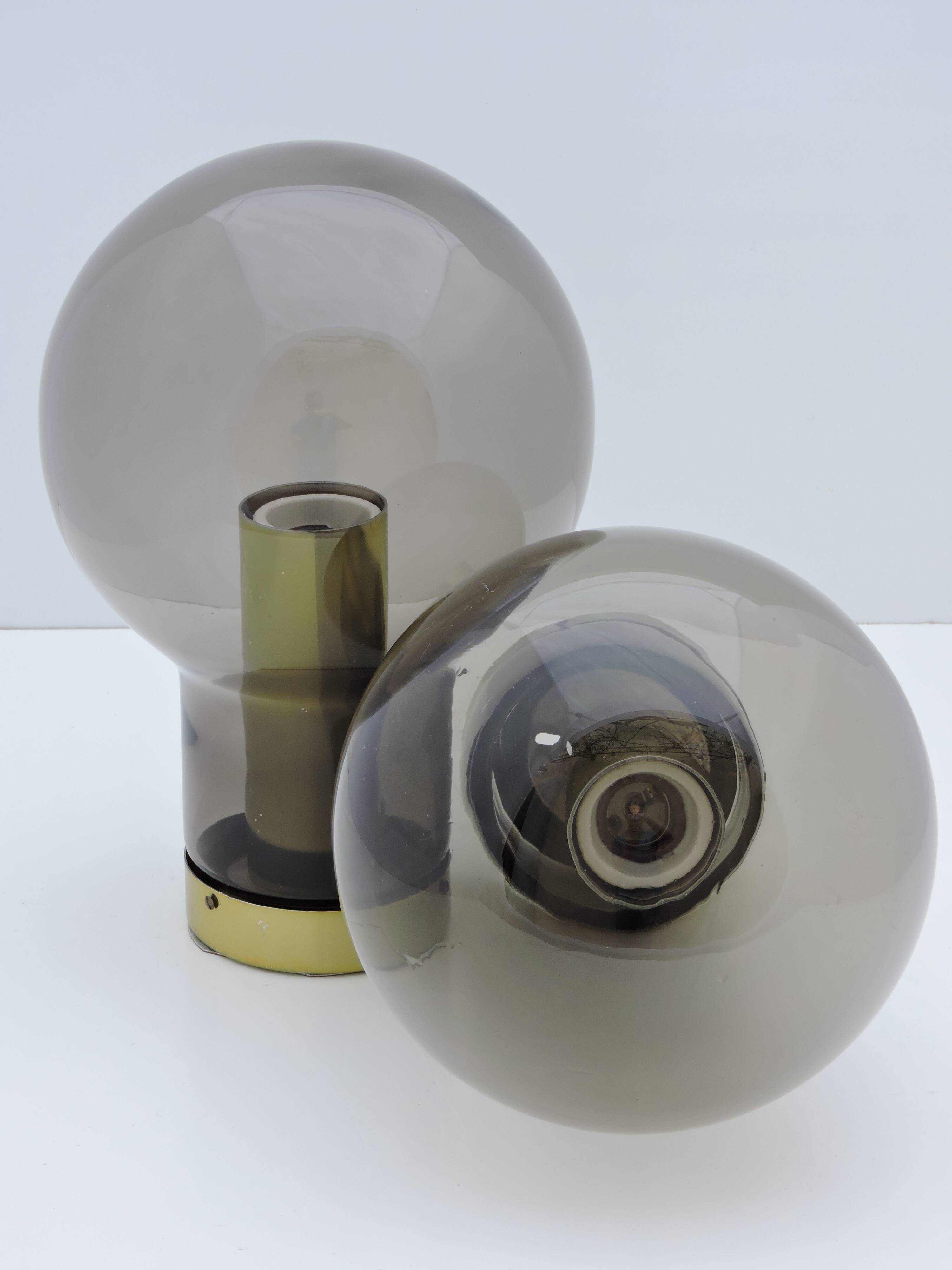 Pair of vintage Dutch ceiling lights by Raak 36 cm