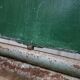 School blackboard from the 50s, rotating blackboard