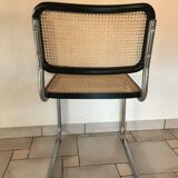 Suite de 4 chaises Marcel Breuer modèle cesca b32