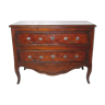 Dutch chest of drawers two mahogany drawers and walnut bramble