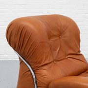 Italian Corolla lounge chair by I.P.E. 1970s