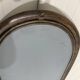 Rattan wall mirror with console table 1970’s