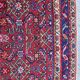 Handmade ancient persian hamadan carpet 120x204 cm