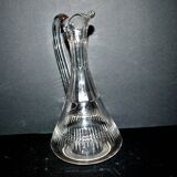 BACCARAT crystal carafe with handle, gondola model 1907