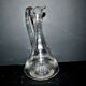 BACCARAT crystal carafe with handle, gondola model 1907