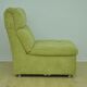 Green corduroy modular sofa from the 70s, 7 pieces