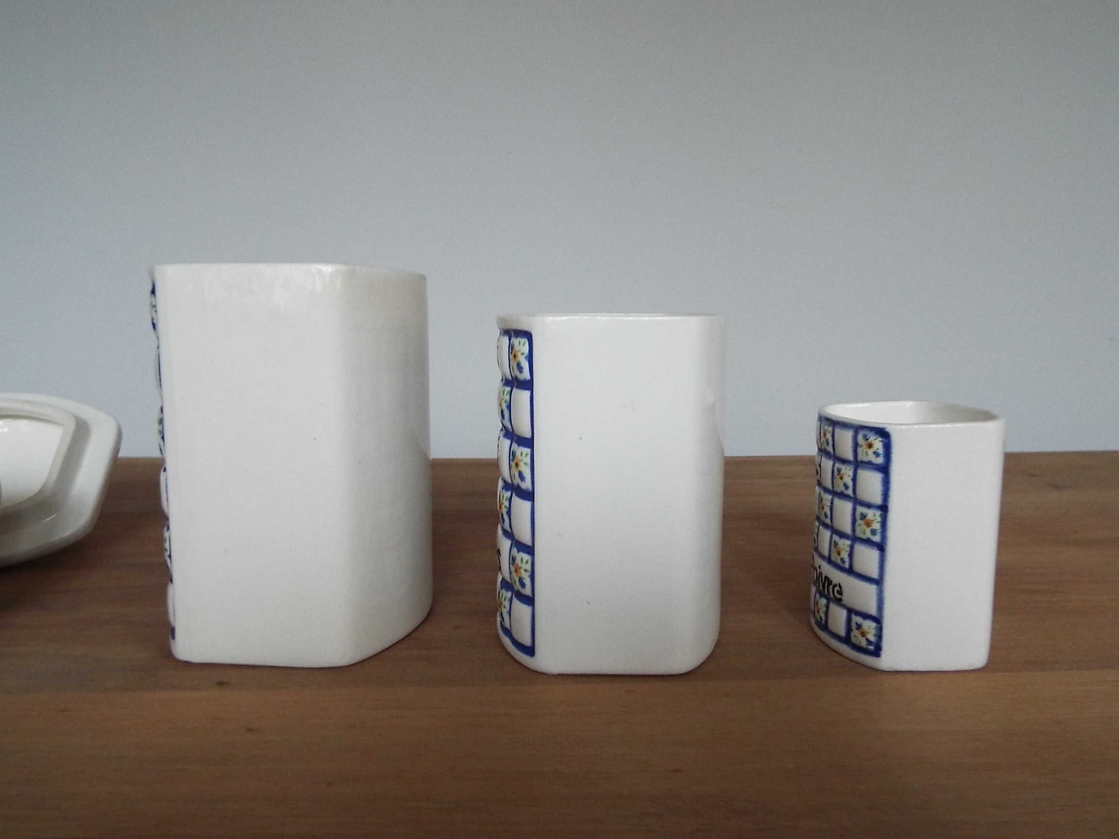 3 spice jars Ditmar Urbach