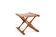 Tabouret pliant en chêne Poul Hundevad Guldhøj Modèle PH-41 Années 1960