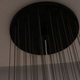 Kalmar 'Tulipan' Chandelier Pendant Light, Blown Glass, 1970