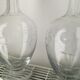 Pair of vintage crystal decanters