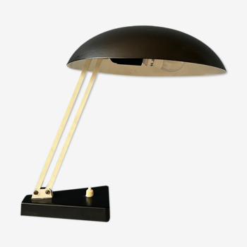 Black vintage flexible desk lamp by Hala