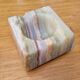 Vintage 1970's onyx lighter and ashtray smoking kit