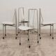 Ensemble de 4 Chaises Mod. Irma, Achille Castiglioni Zanotta  Années 80