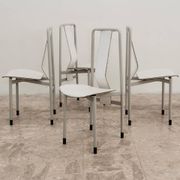 Ensemble de 4 Chaises Mod. Irma, Achille Castiglioni Zanotta  Années 80