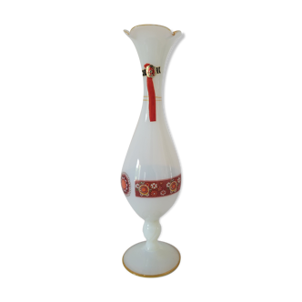 Vase en opaline de Toscane 70s