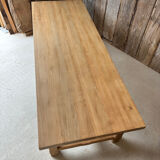 XXL farmhouse table in solid oak