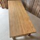 XXL farmhouse table in solid oak